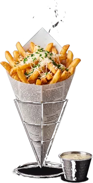 Pommes N´Dipp — laddade pommes i strut